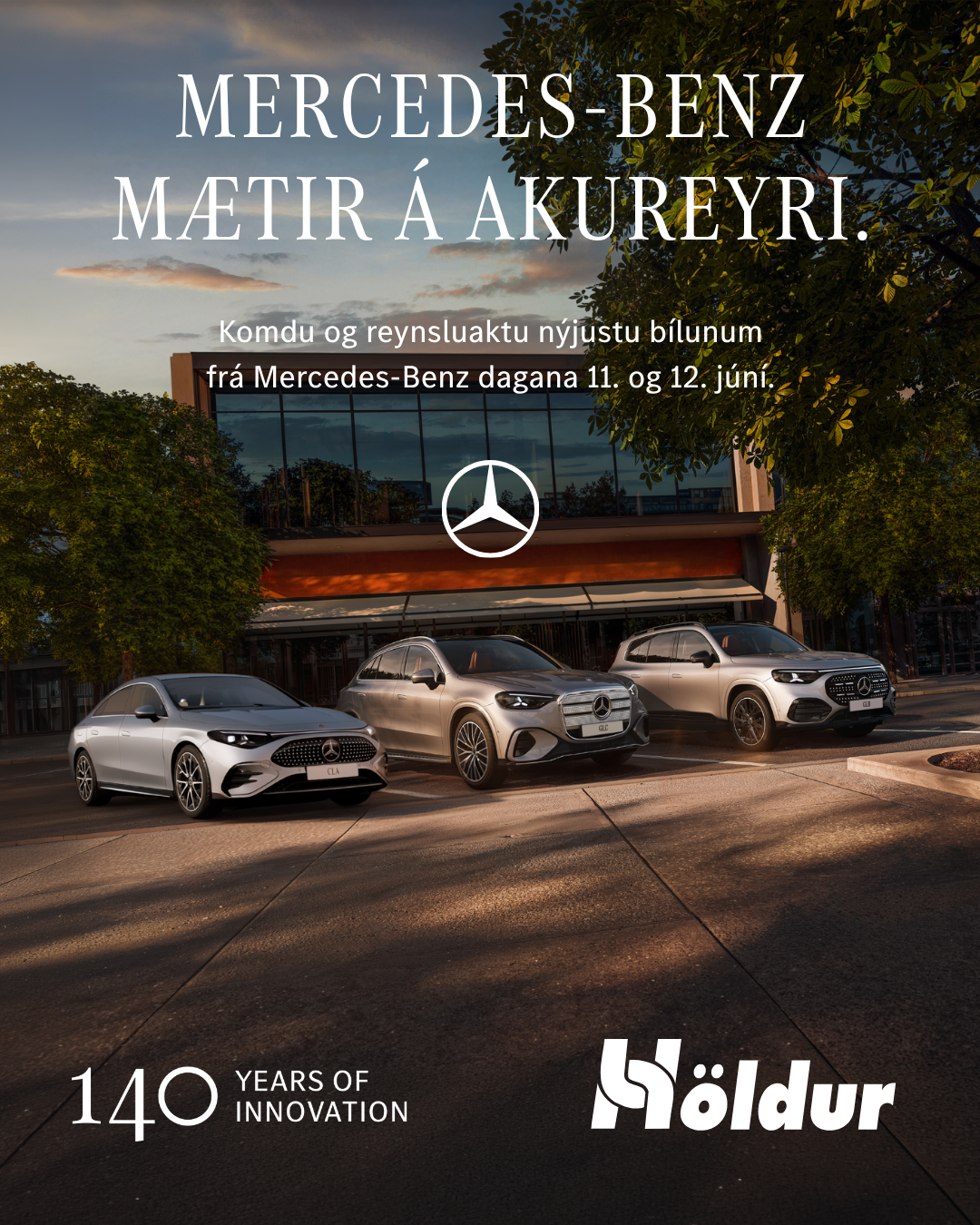 Mercedes-Benz á Akureyri